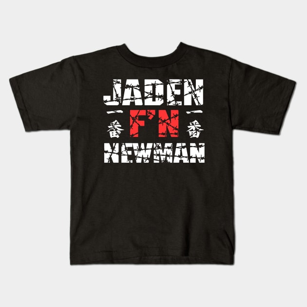 JADEN FN NEWMAN Kids T-Shirt by Jaden4Real